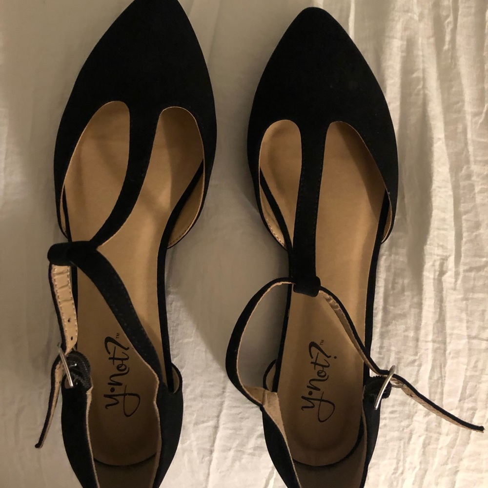 Black flats